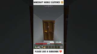 Minecraft Pocket edition Clutches  Minecraft Mobile clutches  minecraft shorts [upl. by Anrapa]