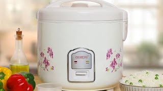 How to make Rice in Electric Cooker  Electric Rice Cooker Recipes by Swati Vijaywargiya [upl. by Marline885]