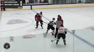 Condensed Mooseheads vs Whiskey dekes Nov 12th [upl. by Llet846]