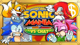 Getting Tortured By My Fans In Sonic Mania Vs Chat [upl. by Stockwell]