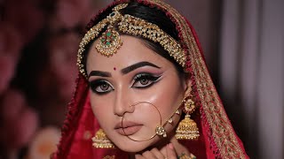 Online class  Bridal makeup step by step  makeup tutorial for beginners pkmakeupstudio [upl. by Desirae882]