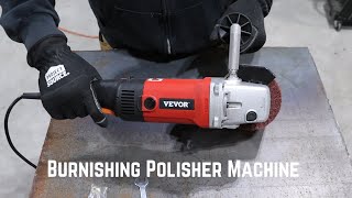 Clean Metal Quickly with the VEVOR Burnishing Polisher Machine [upl. by Auston]