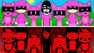 Incredibox Abgerny Vs Incredibox Abgerny Mix Vs Abgerny But Humans Vs Abgerny But Sprunki [upl. by Hgielrahc]