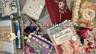 10 Handcrafted Needlebooks [upl. by Ardnikat]