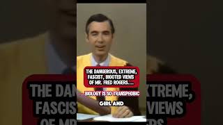 Mr Rogers and his dangerous rhetoric trump2024 biology101 mrrogers truth Maga boysareboys [upl. by Doykos680]