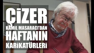 Cumhuriyet gazetesi çizeri Kamil Masaracı’dan en özel karikatürler Cumhuriyet Tv’de [upl. by Bethesda623]