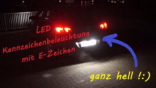 LED Kennzeichenbeleuchtung Opel Astra J 2009  2015 [upl. by Ailyn]