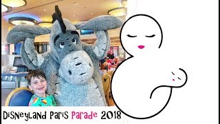 DISNEYLAND PARIS PARADE 2018 [upl. by Pfosi]