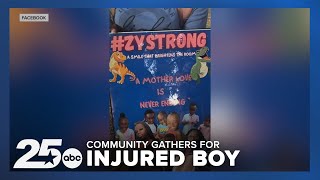 Community Prays for Young Boy After Tragic Accident in Waco [upl. by Coralie301]