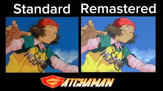 Gatchaman OVA 1994  SD Vs RMST Comparison [upl. by Neille]