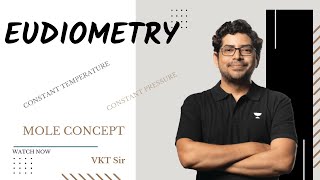 Eudiometry  Vijay Kumar Tripathi  Kota Pulse By Unacademy [upl. by Ariuqahs]