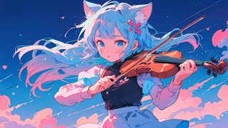 KAWAII Violin 🎻Pop Upbeat Energy Boost🐱Gaming amp Workout Music Mix [upl. by Ahsilrac]