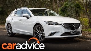 2016 Mazda 6 GT Wagon Review  CarAdvice [upl. by Norty]