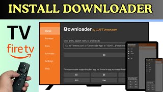 Downloader App on Android Tv [upl. by Bathelda]