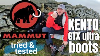 The best boots Ive worn in 40 years Mammut Kento GTX ultra boots review [upl. by Chastity]