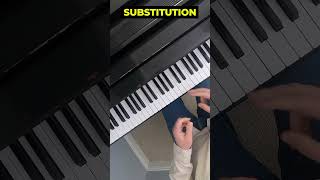 The Tritone Substitution Simplified A Quick Piano Guide shorts pianotutorial pianochords [upl. by Ola36]