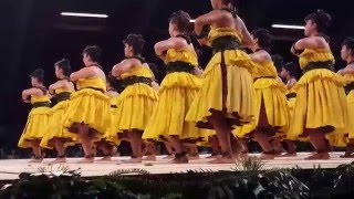 2016 Merrie Monarch Festivals Hoike night performance [upl. by Anelrahs]