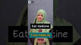 Eat medicine or Take medicine musfekanusrin shorts [upl. by Areval]