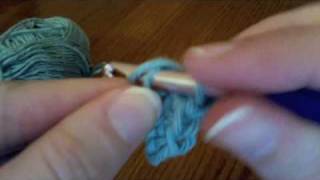 Crochet  How to Make a Single Crochet Stitch [upl. by Feinleib]