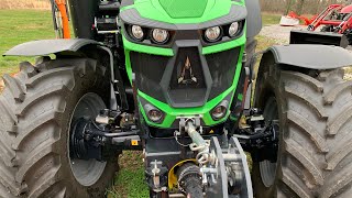 Deutz Fahr 6140 TTV Features [upl. by Anelrahs]