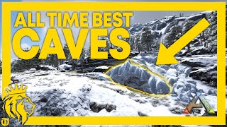 TOP 5 All Time BEST CAVES on The Island amp Scorched Earth  ARK Survival Evolved [upl. by Adnahcir]