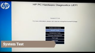 HP pc hardware diagnostics UEFI [upl. by Cammy]