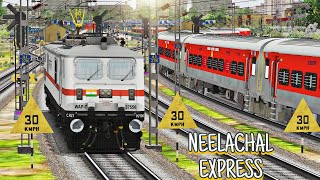 12875Neelachal Express Puri to Anand Vihar Terminal  MSTS LIVE [upl. by Bear]