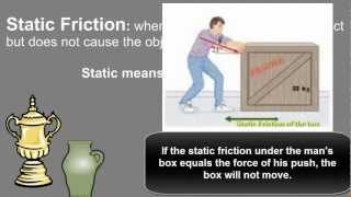 Physics Ch12 amp 13 Forces and Friction [upl. by Michell423]