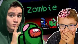 ON TESTE LE MOD ZOMBIE SUR AMONG US 😱🧟‍♂️ [upl. by Adnarem]