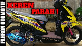 Honda Beat 2017 Modifikasi  Fahron Otomotif [upl. by Arundel]