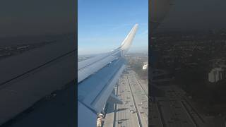 AA flight 2865 landing at LAX [upl. by Yeltnarb979]