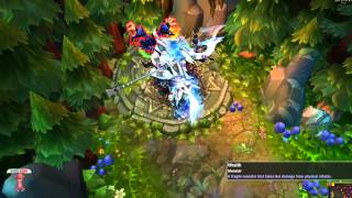 Custom Skin Spotlight White Hecarim League of Legends LoL [upl. by Sonitnatsok]