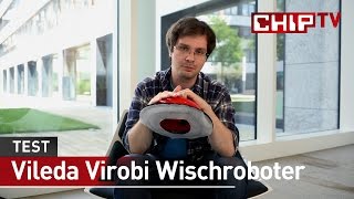 Wischroboter Vileda Virobi  PraxisTest deutsch  CHIP [upl. by Gibbeon]