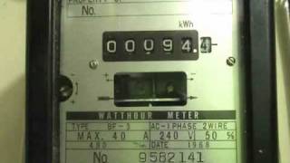 Mitsubishi Watthour meter [upl. by Nallij]