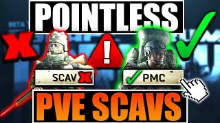 PVE SCAVS ARE ENTIRELY POINTLESS Escape From Tarkov PVE [upl. by Scheers]