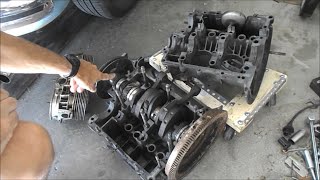 vw type 1 vlog 23 crankcase venting [upl. by Eelahs]