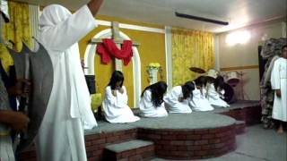 Drama De resurreccion de jesus Convivencia Cristiana Ammi [upl. by Glover]