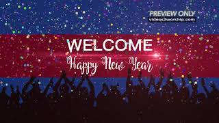 Welcome Background Happy New Year [upl. by Reh]