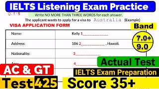 IELTS Listening Practice Test 2024 with Answers Real Exam  425 [upl. by Assilev744]