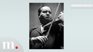 David Oistrakh performs Brahms Violin Concerto in 1961 with the LPO AUDIO [upl. by Lleryd]