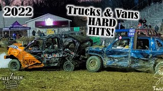 Demo Derby TRUCKS amp VANS HARD HITS 2022 [upl. by Atteugram]