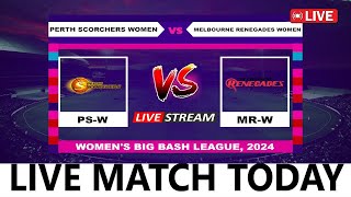 Live  Perth Scorchers Women vs Melbourne Renegades Women Live Cricket Score amp Commentary [upl. by Llehcam]