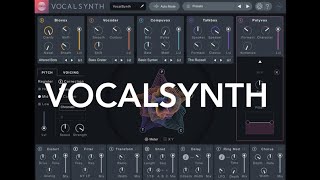 VocalSynth 2  Vocal Processing by iZotope  Vocal Synth Effect VST Plugin  Synthesizer [upl. by Ainet]