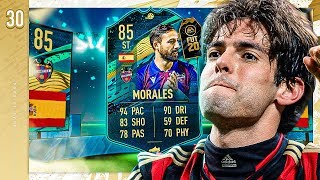 WELCOME PLAYER MOMENTS SBC MORALES amp BLACK FRIDAY PACK OPENING  FIFA 20 KAKA ROAD TO GLORY 30 [upl. by Ssidnak352]