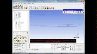 Ansys ICEM CFD 140  2d to 3d blocking by rotation  Part I [upl. by Buddie]