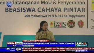 200 Mahasiswa Terima Beasiswa Cahaya Pintar [upl. by Zaremski429]