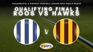 TDFL 2024 Qualifying Final 2 [upl. by Ellac]