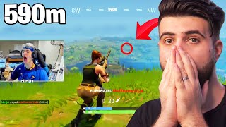 Reacting to the Greatest Snipes in Fortnite History [upl. by Etnahsal]