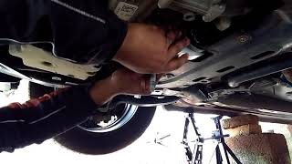 2010  2012 ford fusion 4 cylinder 25l Engine torque strut mount  rear engine mount replacement [upl. by Adlemy]