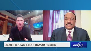 James Brown interview on Bills Damar Hamlin [upl. by Scoles842]